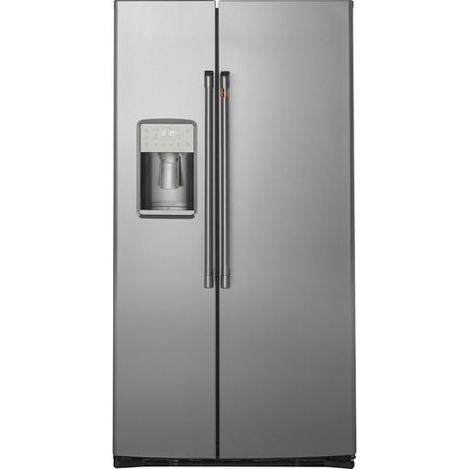 Café™ 21.9 Cu. Ft. Counter-Depth Side-by-Side Refrigerator Stainless Steel - CZS22MP2NS1