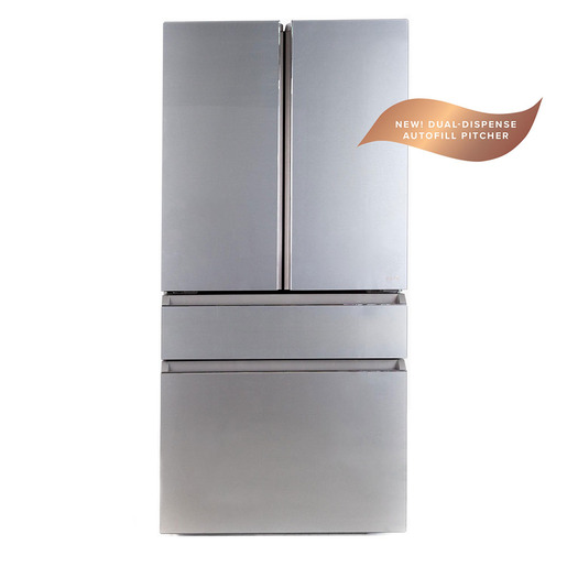 Réfrigérateur Café™ENERGYSTAR® avec porte à deux battants, 23.2pi³, remplissage automatique, verre platine - CJE23DM5WS5 Réfrigérateur Café™ENERGYSTAR® avec porte à deux battants, 23.2pi³, remplissage automatique, verre platine - CJE23DM5WS5