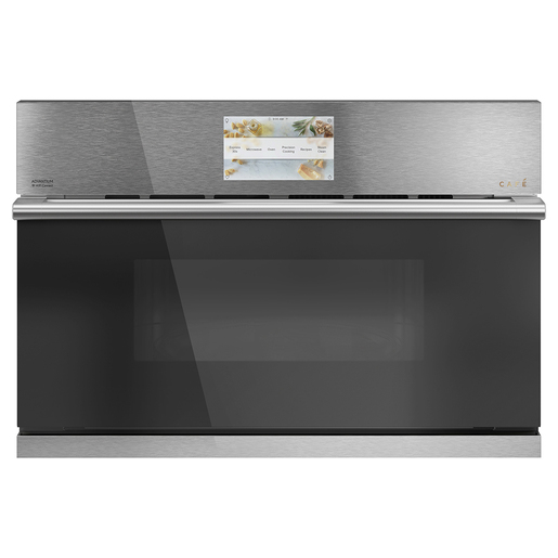 Café 30" Smart Five in One Oven with 120V Advantium® Technology in Modern Glass- CSB913M2NS5