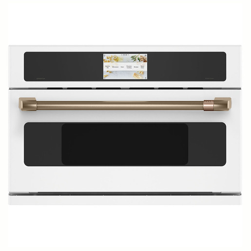 Café 30'' Five in One Oven with 120V Advantium® Technology Matte White- CSB913P4NW2