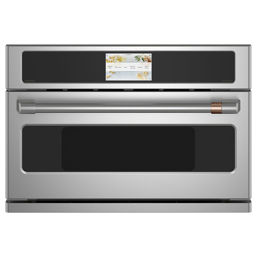 Café 30" Smart Five in One Oven with 120V Advantium® Technology in Stainless Steel- CSB913P2NS1