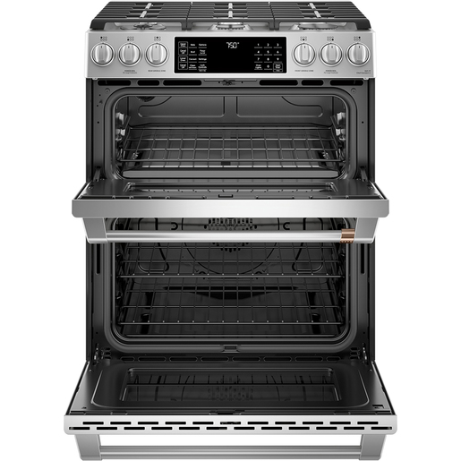 B-RANGE-GAS-DOUBLE-OVEN-STAINLESS-STEEL-CCGS750P2MS1-CAFE-OPEN-EMPTY.jpg