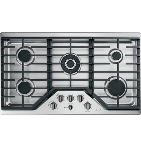 D-BUILT-IN-GAS-COOKTOP-STAINLESS-STEEL-CGP95362MS1-CAFE-KNOBS-HARDWARE-BRUSHED-BLACK