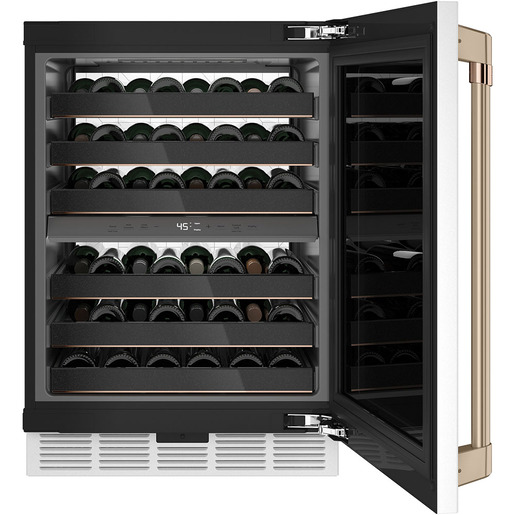 F-WINE-REFRIGERATION-MATTE-WHITE-CCP06DP4PW2-CAFE-OPEN-LOADED.jpg