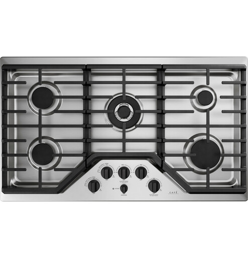 G-BUILT-IN-GAS-COOKTOP-STAINLESS-STEEL-CGP95362MS1-CAFE-KNOBS-HARDWARE-FLAT-BLACK