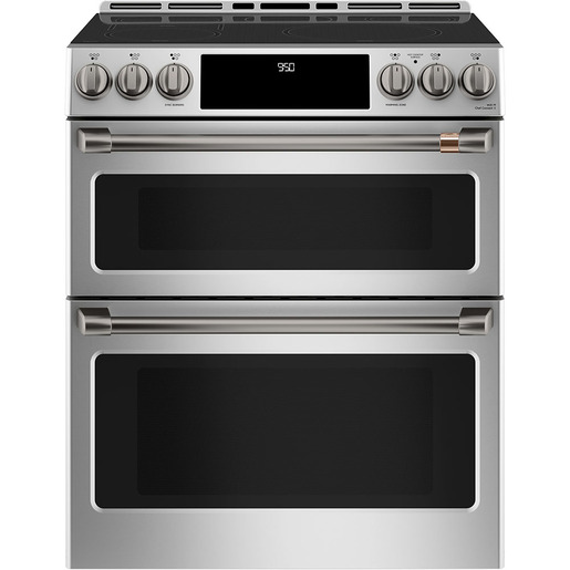 H-RANGE-STAINLESS-STEEL-DOUBLE-OVEN-CCHS950P2MS1-CAFE-FRONT-HARDWARE-BRUSHED-BLACK