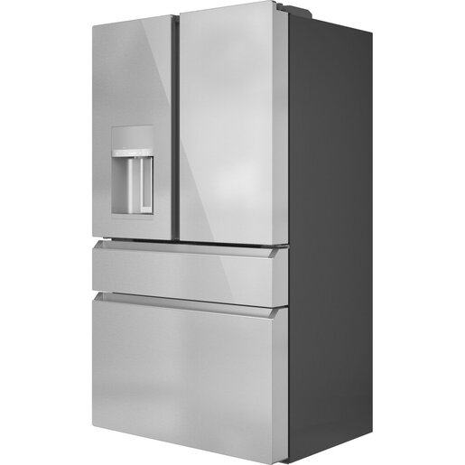 Café 22.3 Cu. Ft. Smart Counter-Depth 4-Door French-Door Refrigerator Platinum Glass - CXE22DM5PS5