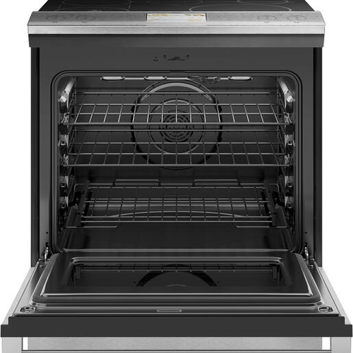 Café™ 30" Induction Range with In-Oven Camera and No-Preheat Air Fry in Platinum Glass - CHS90XM2NS5