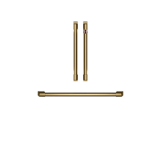 Café Custom Handle Kit for French-Door Double Wall Oven Brushed Brass - CXWDFHKPMCG