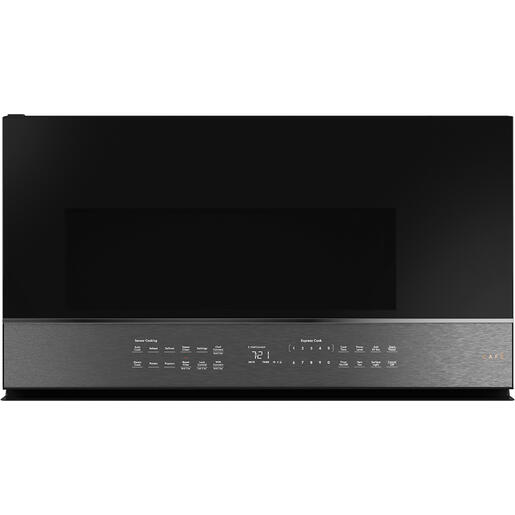 Micro-ondes avec hotte intégrée 1.7 pieds carré Café avec connexion Wifi, verre moderne - CVM721M2NCS5 Micro-ondes avec hotte intégrée 1.7 pieds carré Café avec connexion Wifi, verre moderne - CVM721M2NCS5