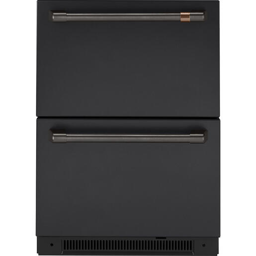 Café™ Undercounter Refrigeration Handle Kit - Brushed Black CXQD2H2PNBT