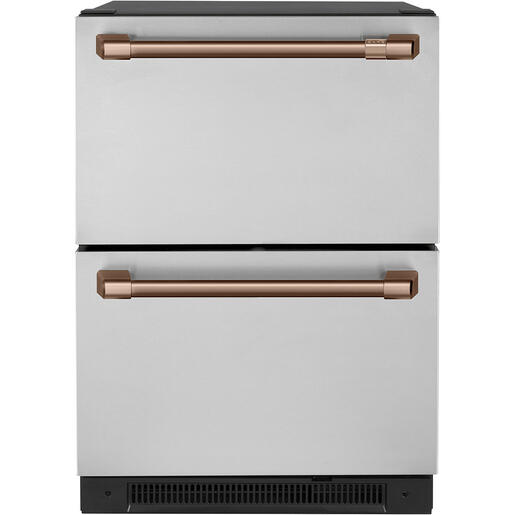 Café™ Undercounter Refrigeration Handle Kit - Brushed Copper CXQD2H2PNCU