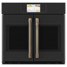 L-WALL-OVEN-MATTE-BLACK-CTS90FP3ND1-CAFE-FRONT-HARDWARE-BRUSHED-BRONZE.jpg_96Wx96H L-WALL-OVEN-MATTE-BLACK-CTS90FP3ND1-CAFE-FRONT-HARDWARE-BRUSHED-BRONZE.jpg