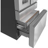 mabeV2_REFRIGERATOR-22-3-CU-FT-PLATINUM-GLASS-CXE22DM5PS5-CAFE-DRAWERS-1.jpg_96Wx96H Réfrigérateur 4 portes à porte française de 22.3 pi³ de profondeur comptoir Cafe, Verre platine - CXE22DM5PS5