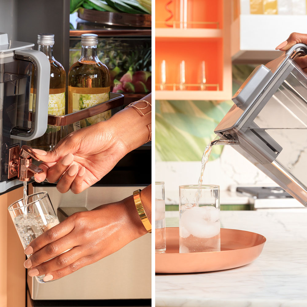 Highlight Mabe Image about Dual-Dispense Autofill Pitcher