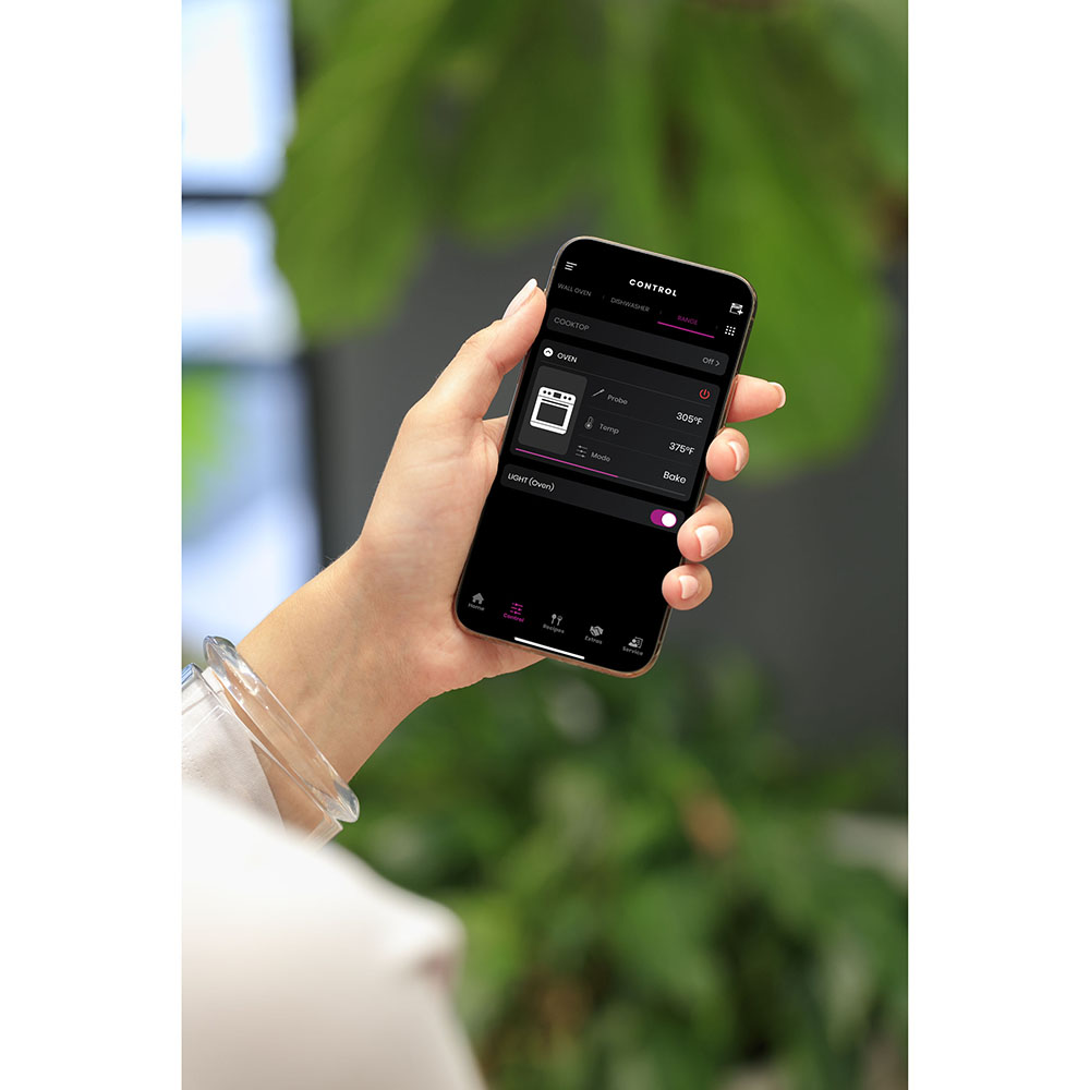 Highlight Mabe Image about Built-In WiFi, Powered by SmartHQ App