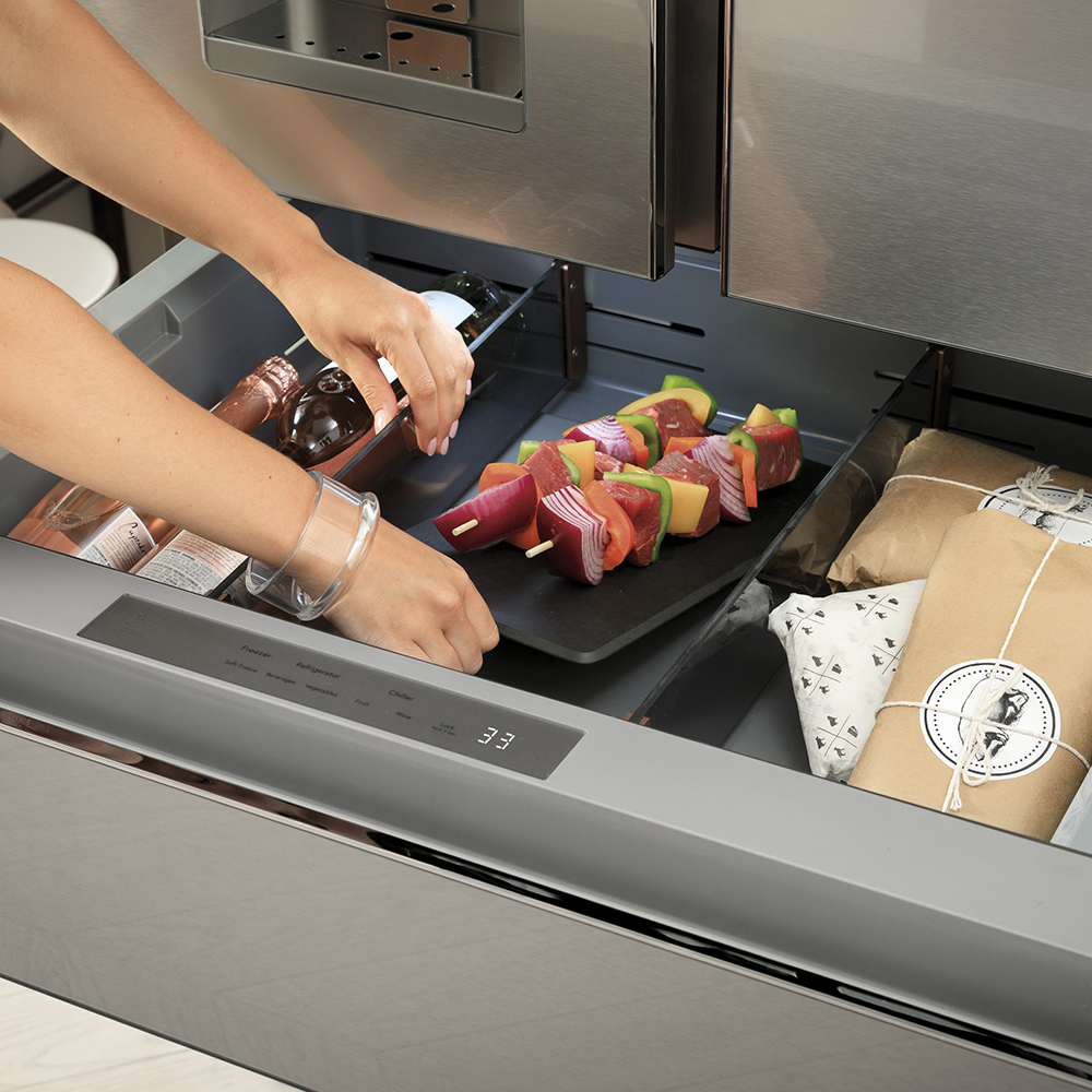 Highlight Mabe Image about Convertible Drawer with Soft Freeze