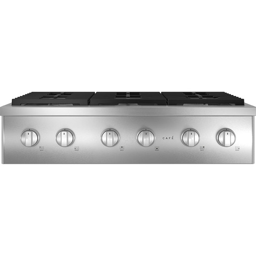 Table de cuisson à gaz encastrée CaféMC de 36 po, acier inoxydable - CGP95362MS1